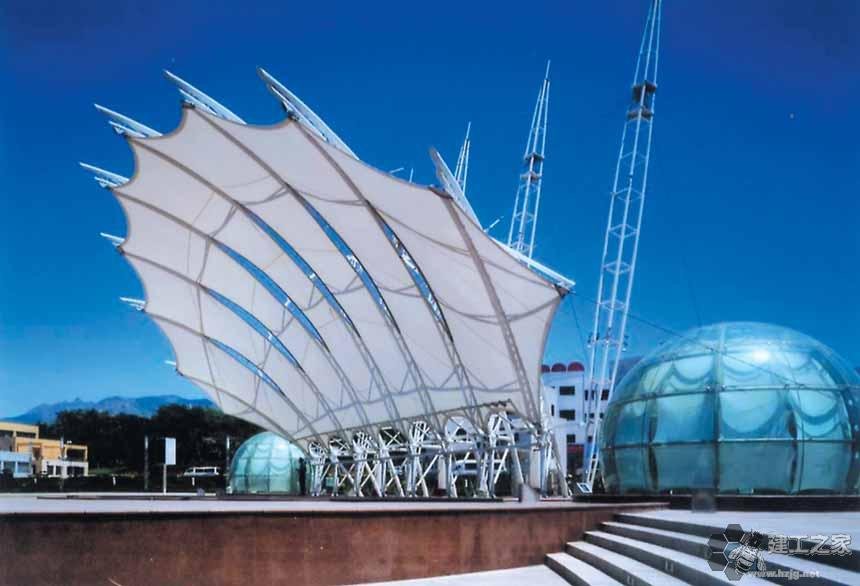 温州车棚膜结构网架